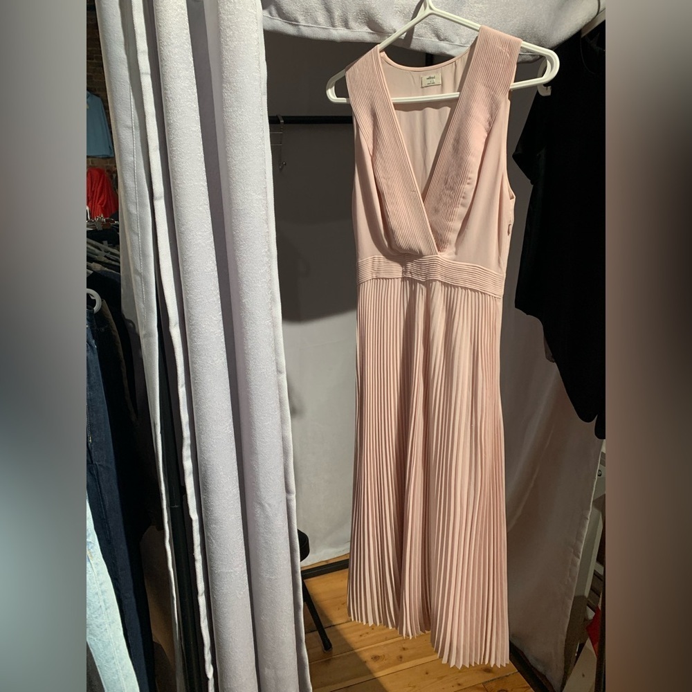 Wilfred Blush Pink Maxi Dress